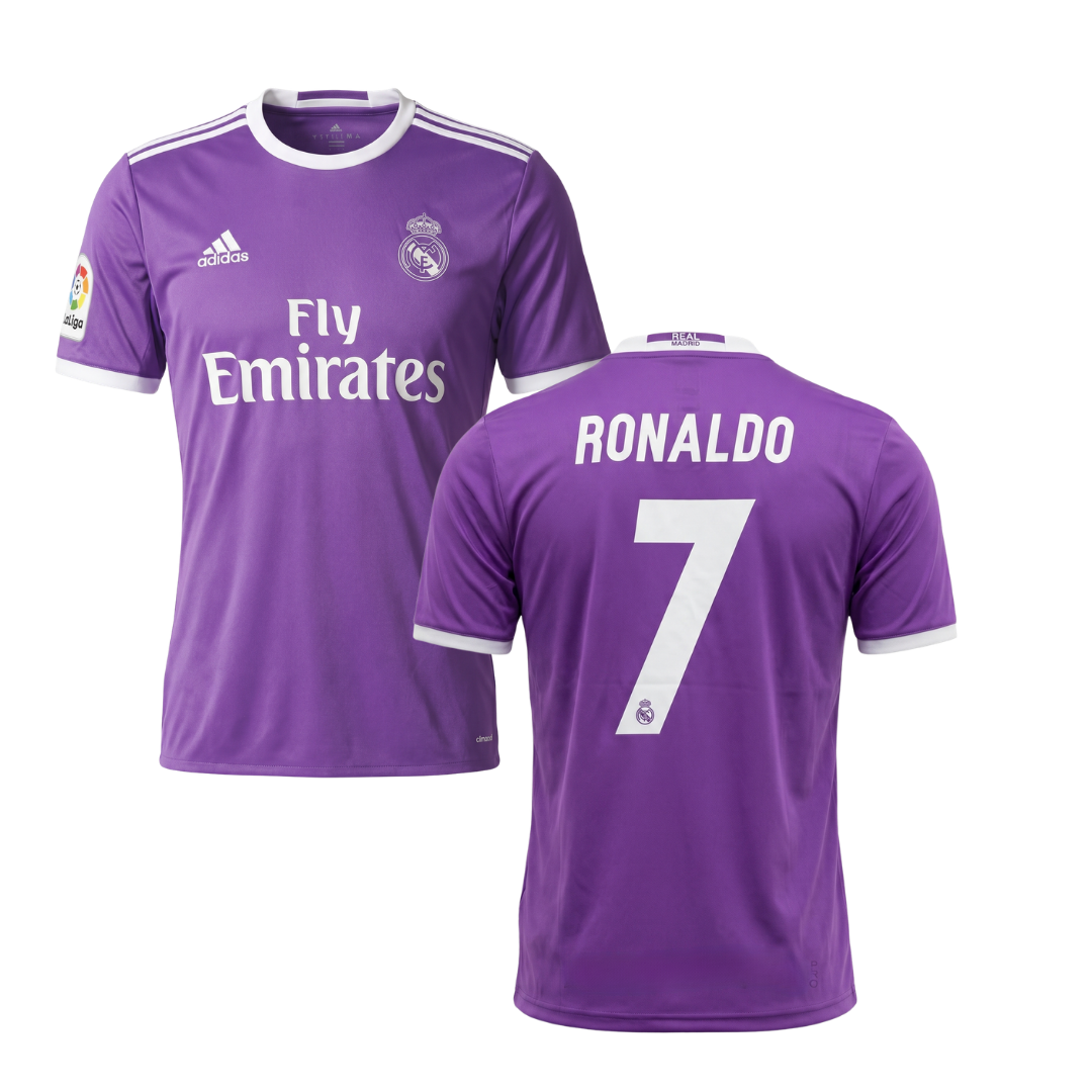 MAILLOT RÉTRO REAL MADRID 2016/17 PERSONNALISATION RONALDO