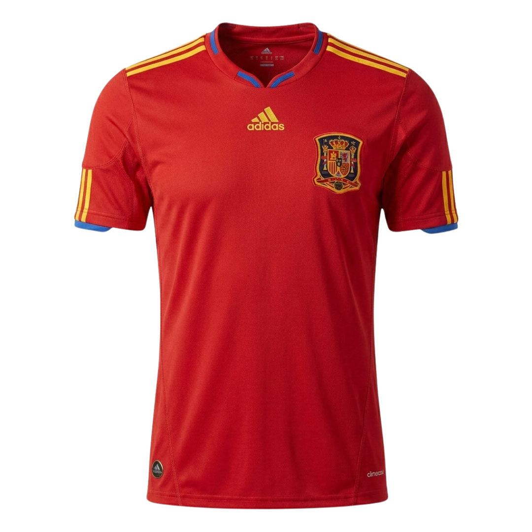 MAILLOT ESPAGNE DOMICILE 2010 RÉTRO
