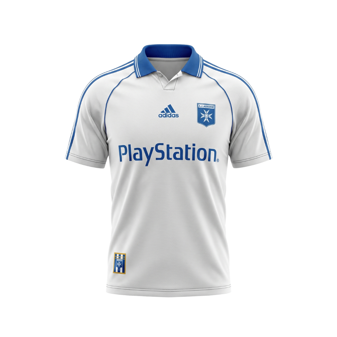 MAILLOT VINTAGE AUXERRE HOME 1999/00