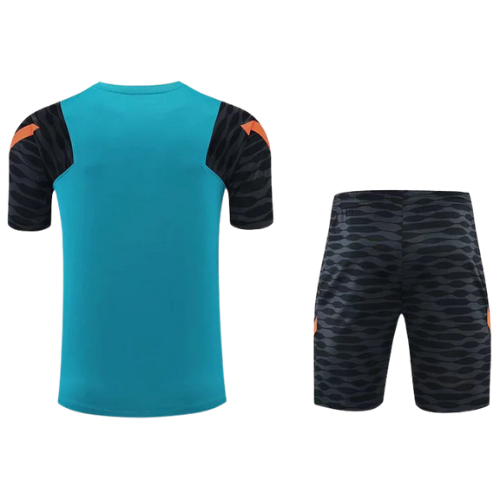 KIT MAILLOT D'ENTRAÎNEMENT BLEU + SHORT CHELSEA 2021/22