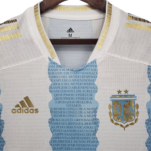 MAILLOT ARGENTINE DOMICILE MARADONA ÉDITION COMMÉMORATIVE 2021/22