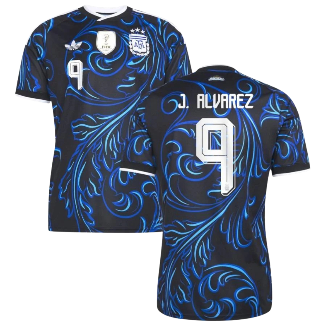 MAILLOT ARGENTINE EXTÉRIEUR 2026/27 PERSONNALISATION ALVAREZ
