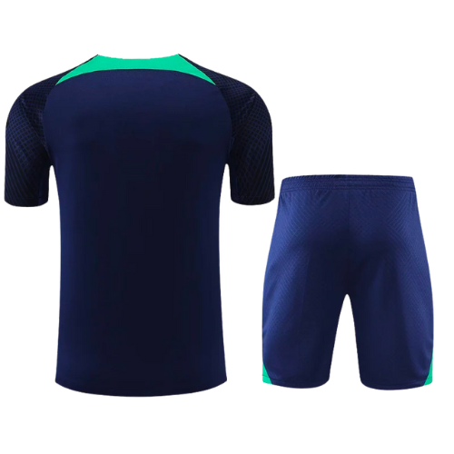 KIT MAILLOT + SHORT ENTRAÎNEMENT INTER 2022/23 BLEU