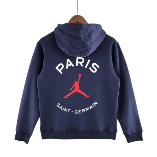 SWEAT BLEU À CAPUCHE PSG X JORDAN 2022/23