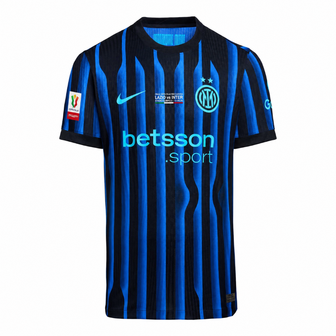 MAILLOT INTER COPPA ITALIA 2026/27 (PATCH DE LA FINALE OFFERT)