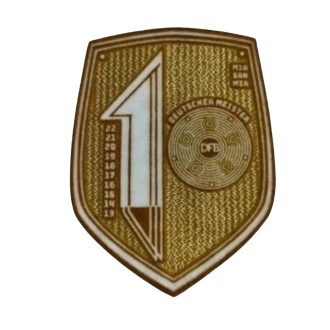 DECACHAMPION PATCH 10X CHAMPION DE LA BUNDESLIGA DU BAYERN MUNICH