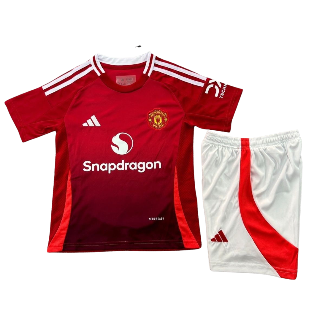 KIT ENFANT MANCHESTER UNITED DOMICILE 2024/25