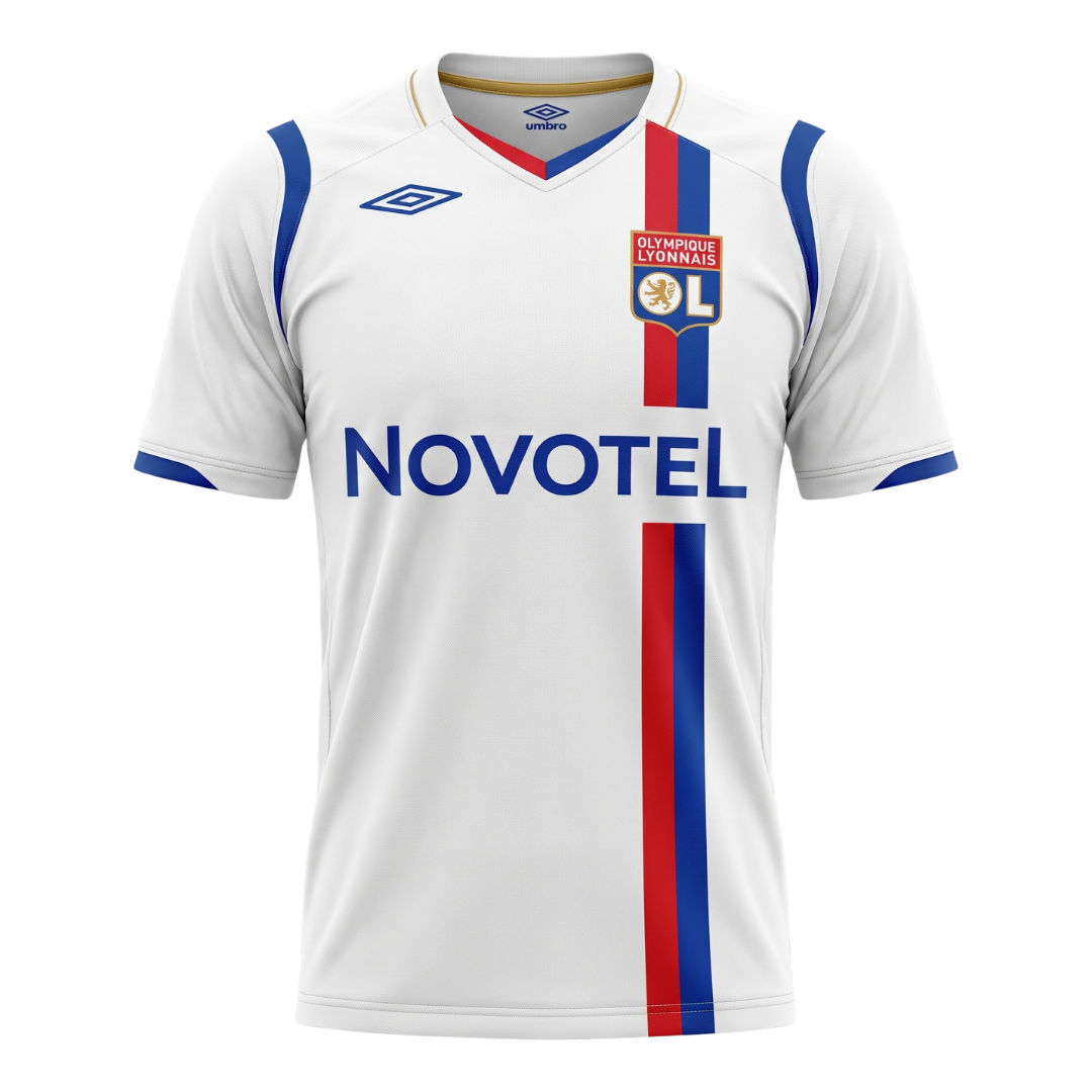 MAILLOT VINTAGE LYONNAIS HOME 2008/09