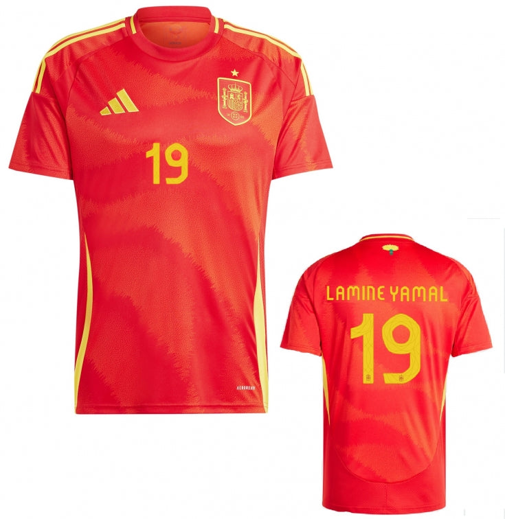 MAILLOT ESPAGNE DOMICILE LAMINE YAMAL 2024/25