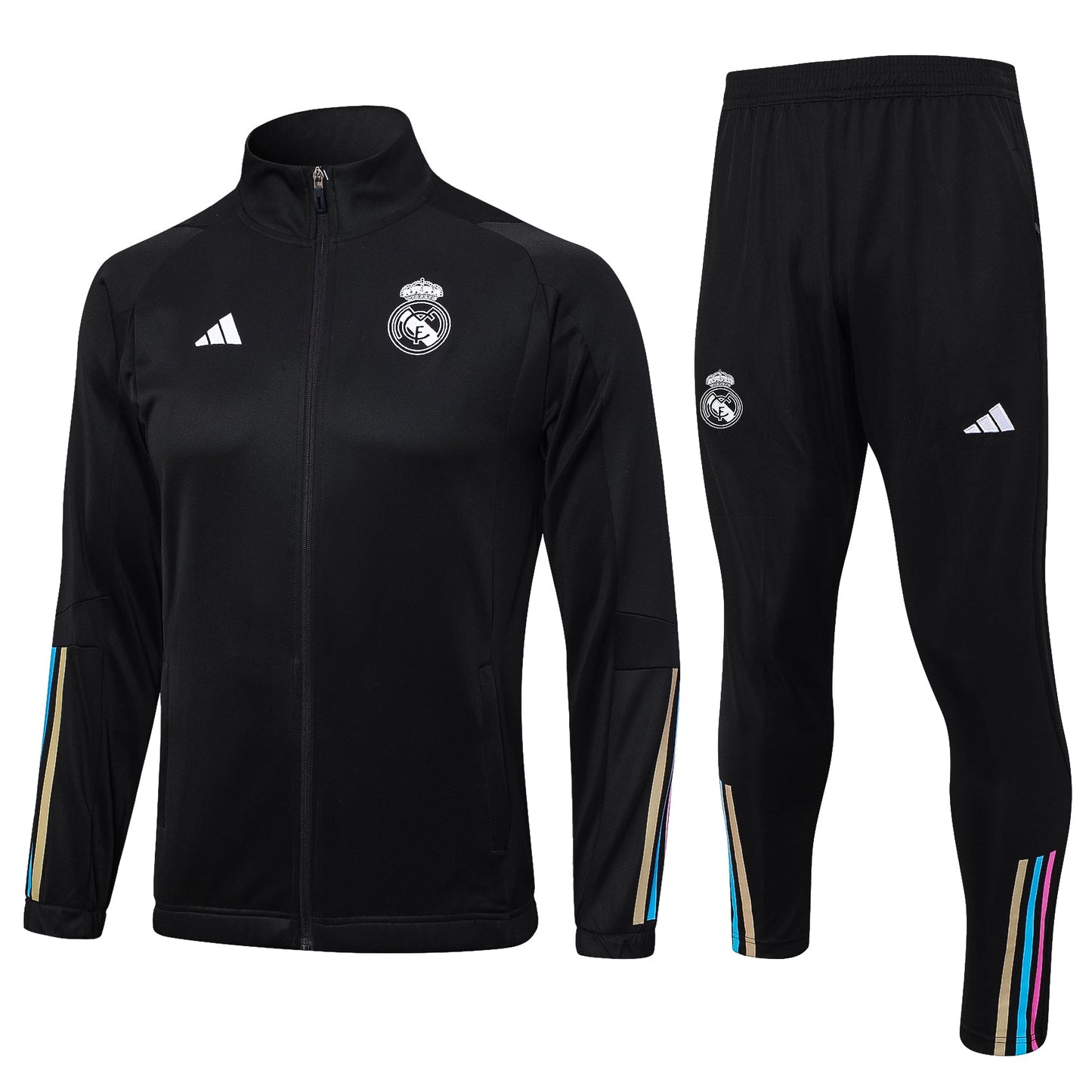 KIT VESTE ZIPPÉE + SURVÊTEMENT REAL MADRID 2023/24