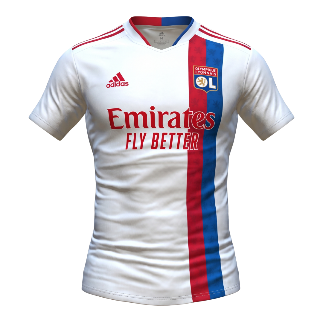 MAILLOT VINTAGE LYONNAIS HOME 2021/22