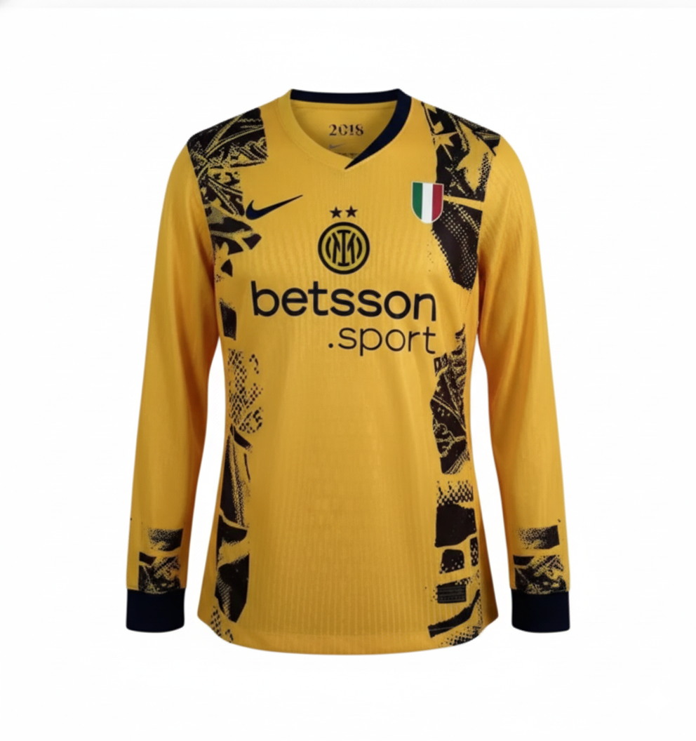 TROISIÈME MAILLOT INTER MANCHES LONGUES 2024/25
