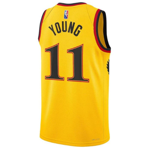 DÉBARDEUR NBA ATLANTA HAWKS NIKE "CITY ÉDITION" JAUNE 2021/22