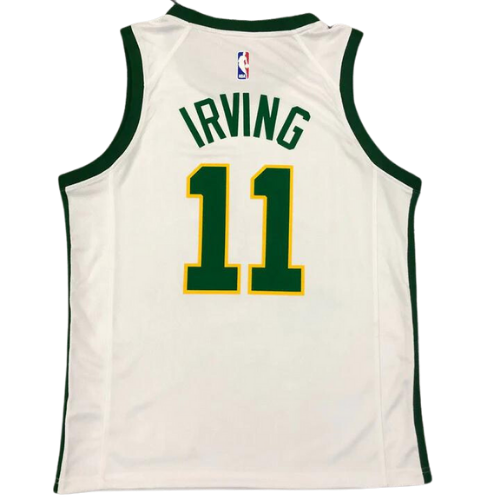 DÉBARDEUR NBA BLANC-JAUNE-VERT CELTICS 2021/22
