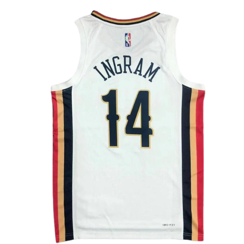 DÉBARDEUR NBA NEW ORLEANS PELICANS CITY ÉDITION BLANC 2021/22