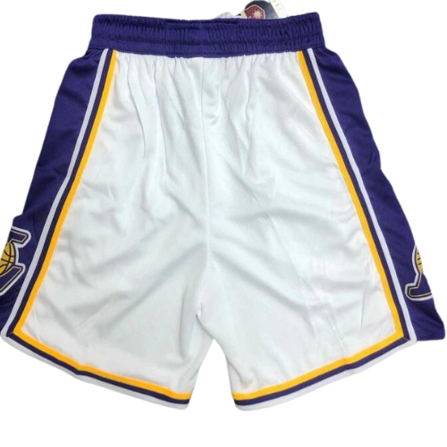 SHORT NBA BLANC-VIOLET LAKERS 2021/22