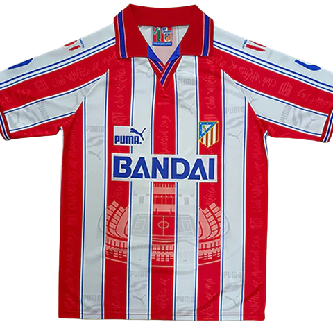 MAILLOT RÉTRO ATLETICO MADRID DOMICILE 1996/97