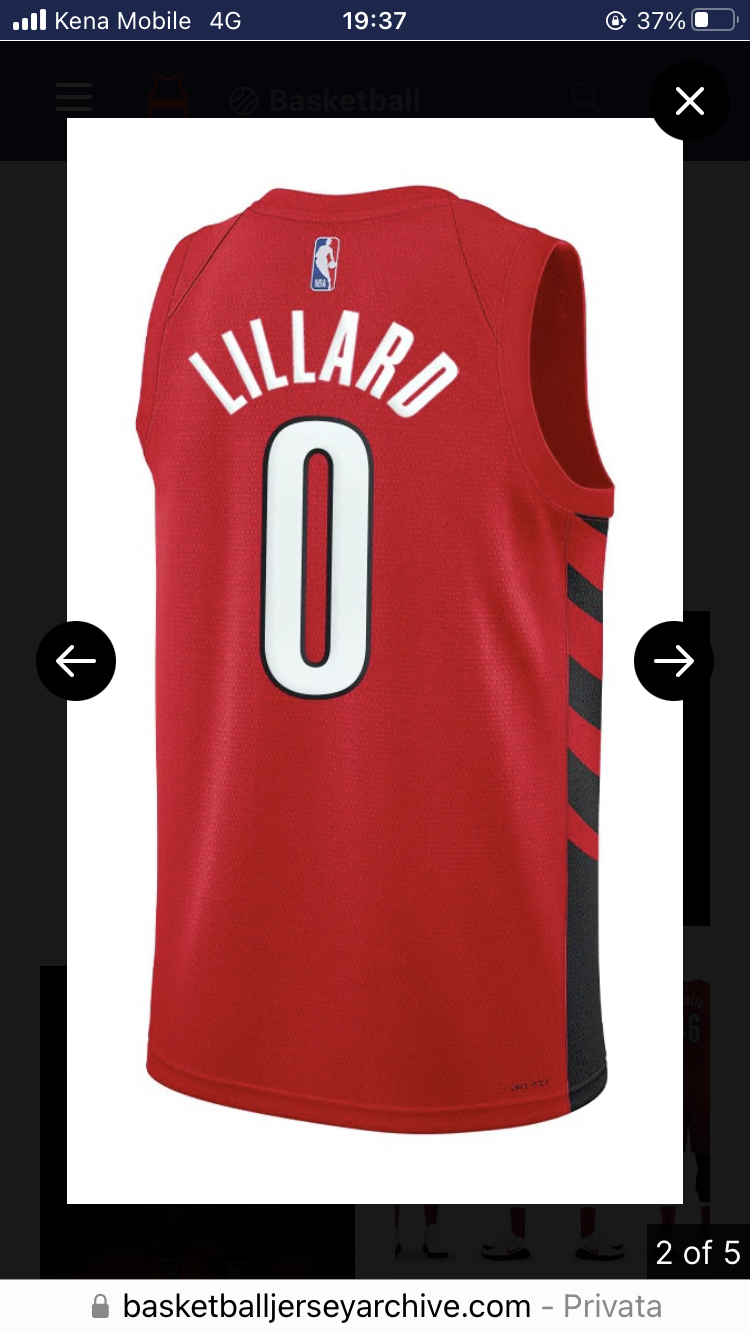 DÉBARDEUR NBA PORTLAND TRAIL BLAZERS STATEMENT ÉDITION 2022/23