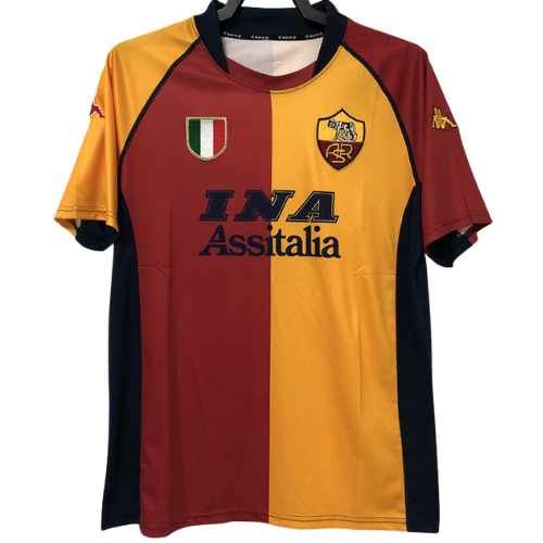 MAILLOT RÉTRO ROMA DOMICILE 2001/02