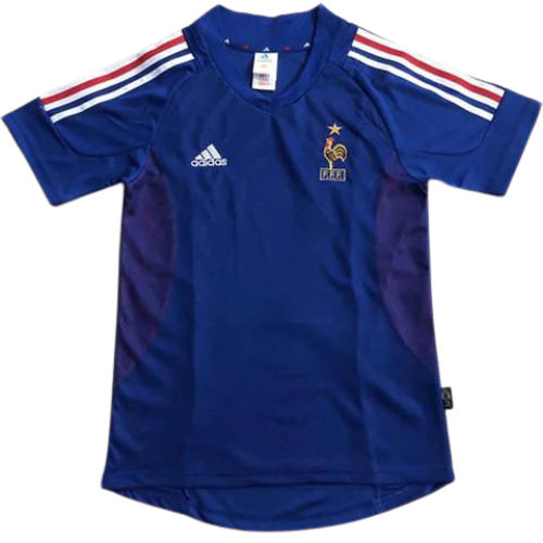 MAILLOT RÉTRO FRANCE DOMICILE 2002/03