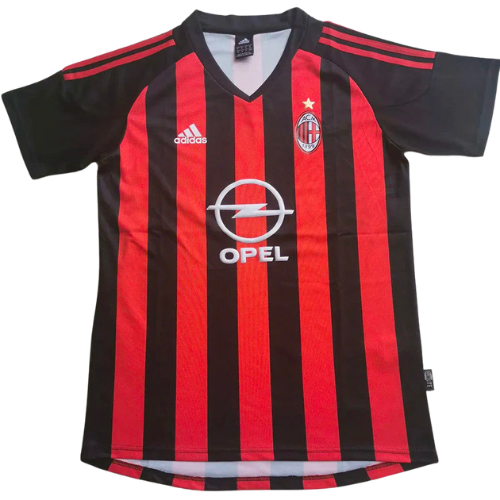MAILLOT RÉTRO MILAN DOMICILE 2002/03
