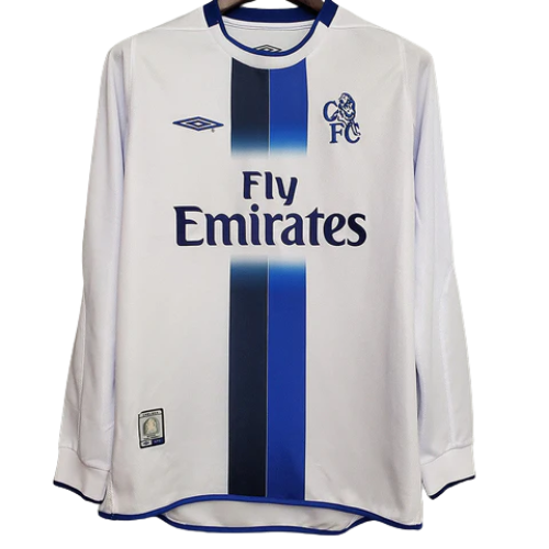 MAILLOT MANCHES LONGUES RÉTRO CHELSEA EXTÉRIEUR 2003/04