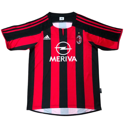 MAILLOT RÉTRO MILAN DOMICILE 2003/04