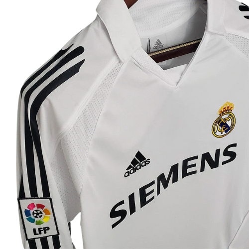 MAILLOT RÉTRO MANCHES LONGUES REAL MADRID DOMICILE 2005