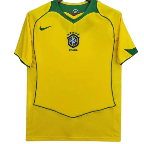 MAILLOT RÉTRO BRÉSIL DOMICILE 2004/05