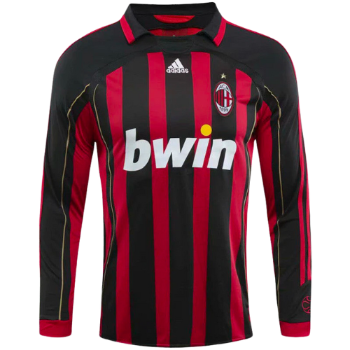 MAILLOT MANCHES LONGUES RÉTRO MILAN DOMICILE 2006/07