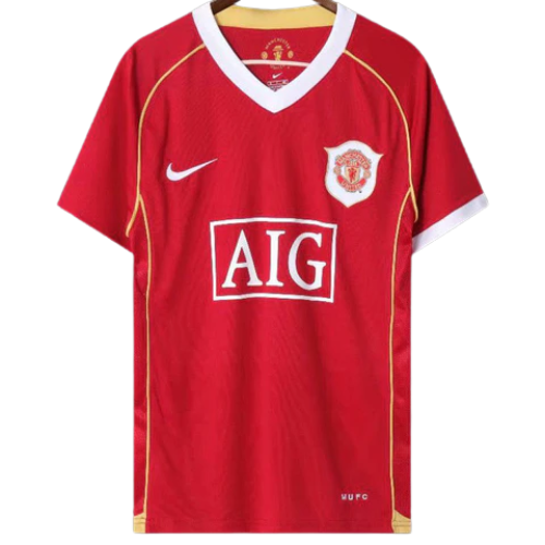 MAILLOT RÉTRO MANCHESTER UNITED DOMICILE 2006/07