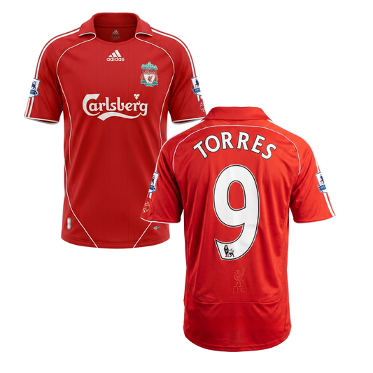 MAILLOT RÉTRO LIVERPOOL 2006/07 PERSONNALISATION TORRES