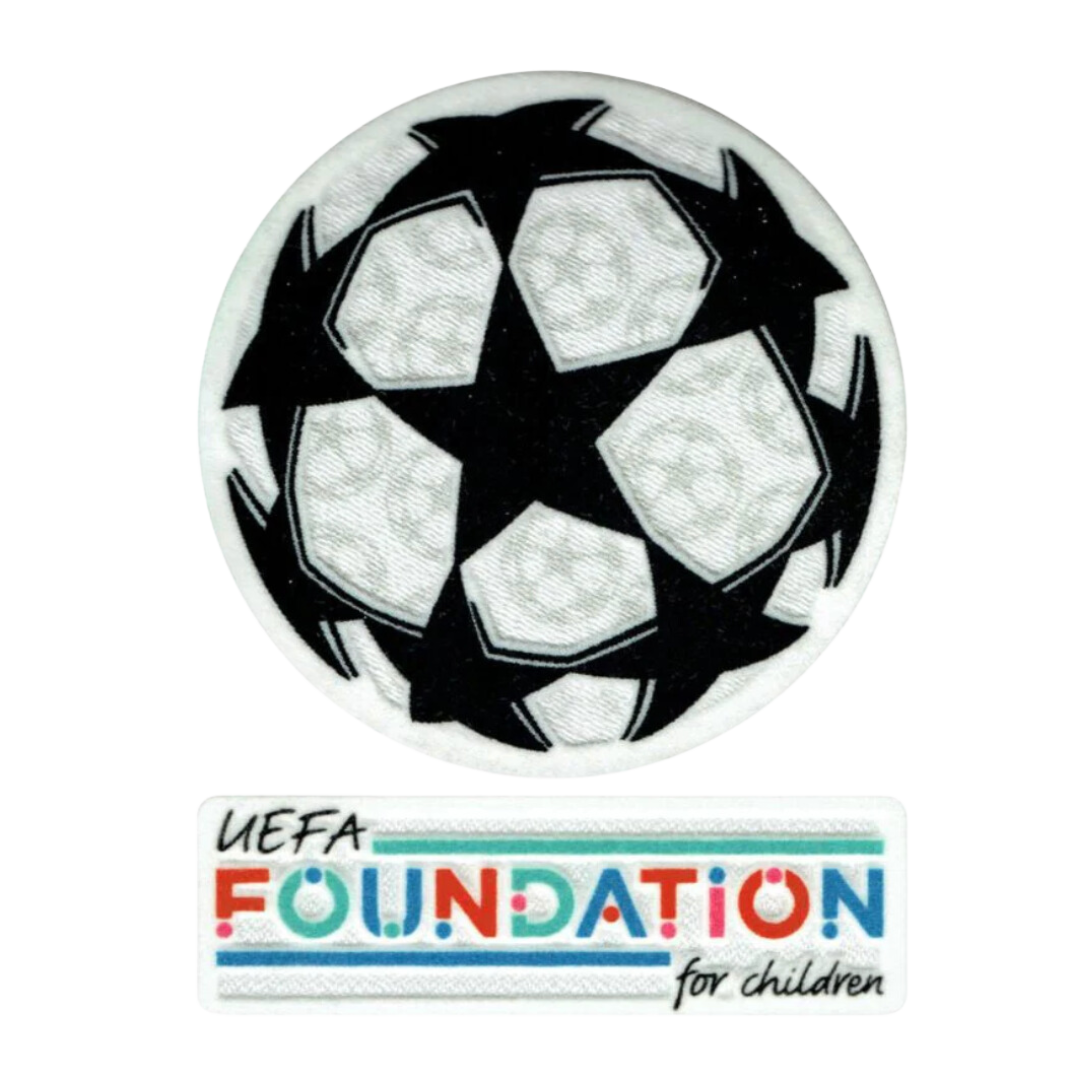 21-23 UCL STARBALL + GAME PATCH DE LA UEFA FOUNDATION