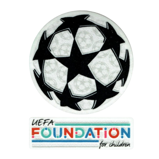 21-23 UCL STARBALL + GAME PATCH DE LA UEFA FOUNDATION