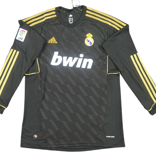 MAILLOT RÉTRO MANCHES LONGUES REAL MADRID EXTÉRIEUR 2011/12