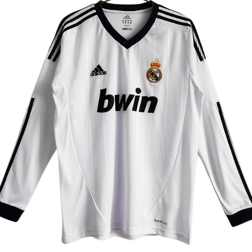MAILLOT RÉTRO MANCHES LONGUES REAL MADRID DOMICILE 2012/13