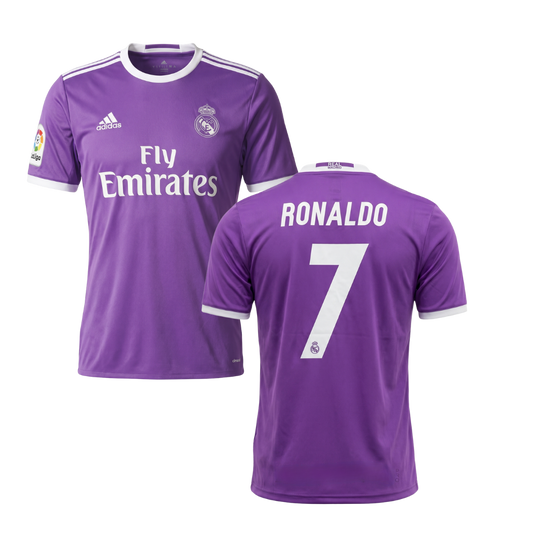 MAILLOT RÉTRO REAL MADRID 2016/17 PERSONNALISATION RONALDO