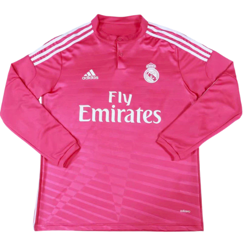 MAILLOT RÉTRO MANCHES LONGUES REAL MADRID EXTÉRIEUR 2014/15