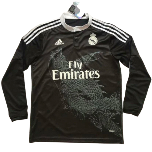 TROISIÈME MAILLOT RÉTRO MANCHES LONGUES REAL MADRID 2014/15