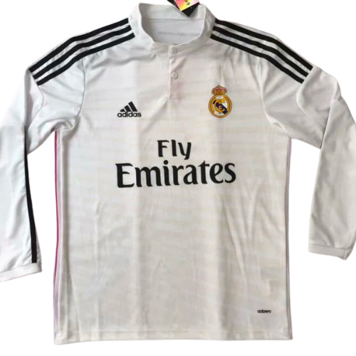 MAILLOT RÉTRO MANCHES LONGUES REAL MADRID DOMICILE 2014/15