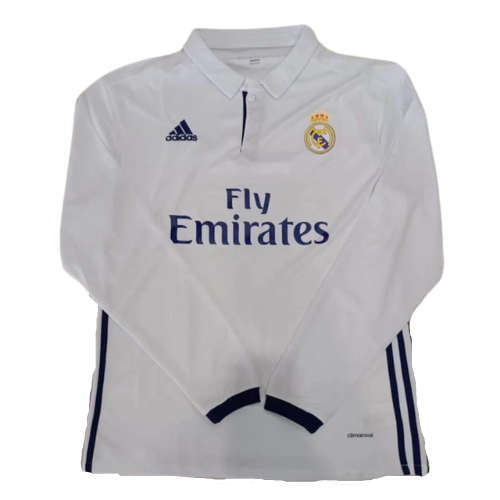 MAILLOT RÉTRO MANCHES LONGUES REAL MADRID DOMICILE 2016/17