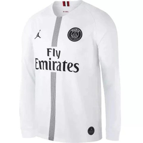 QUATRIÈME MAILLOT MANCHES LONGUES RÉTRO PSG 2018
