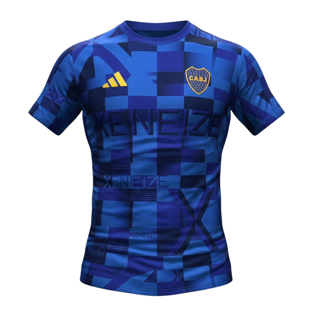 MAILLOT BOCA JUNIORS PRE-MATCH 2025/26