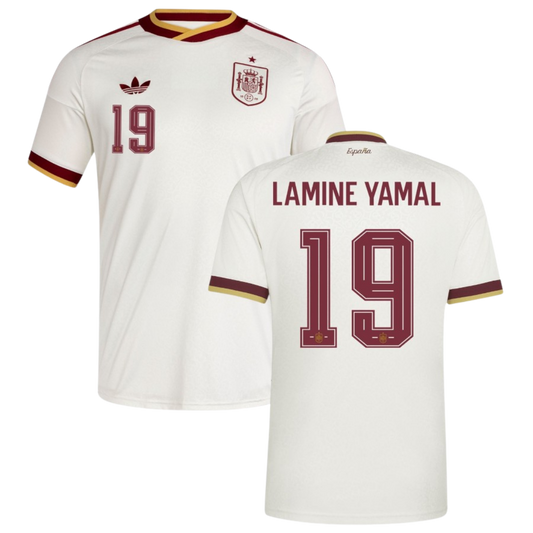 MAILLOT ESPAGNE EXTÉRIEUR 2026/27 PERSONNALISATION LAMINE YAMAL
