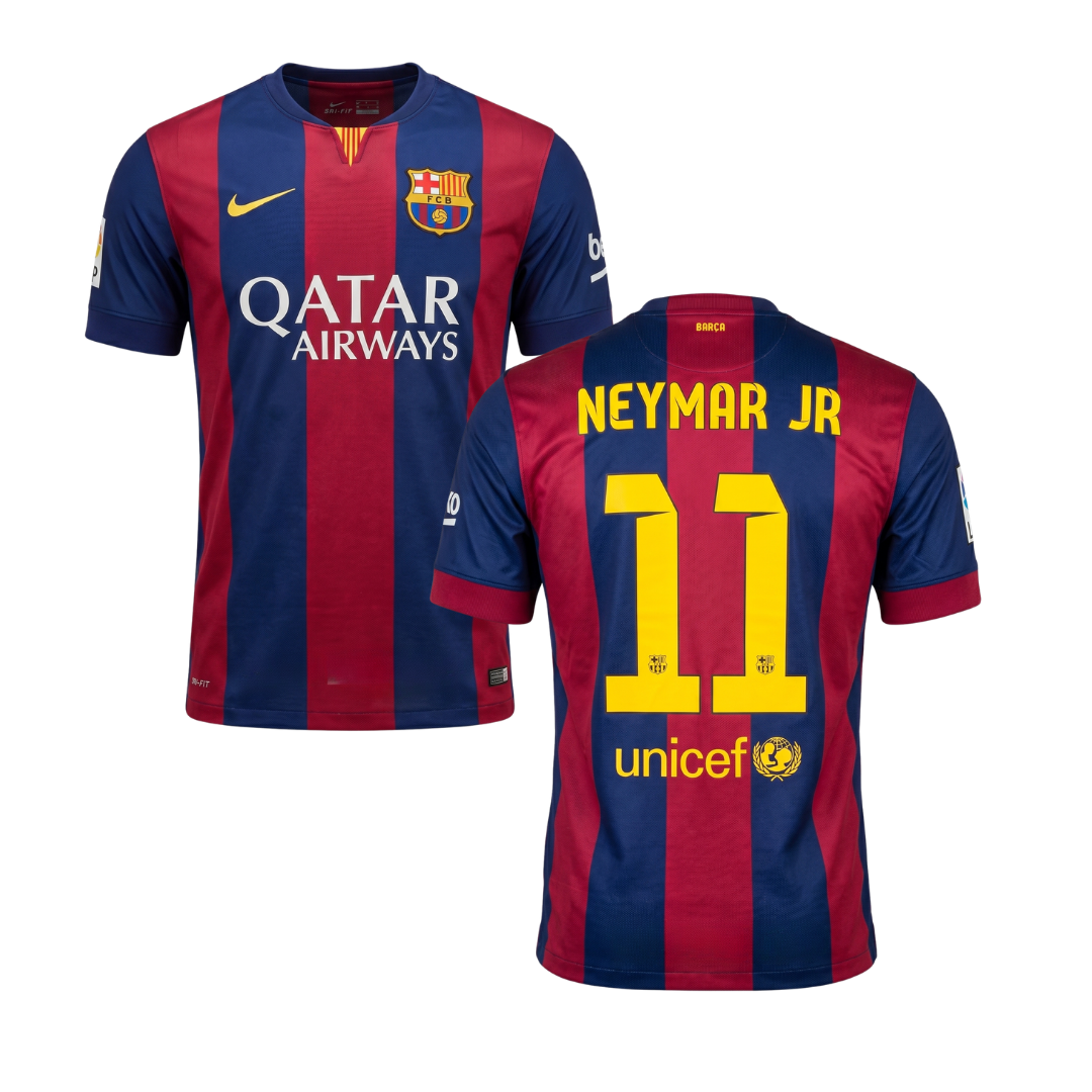 MAILLOT RÉTRO BARCELONA 2016/17 PERSONNALISATION NEYMAR