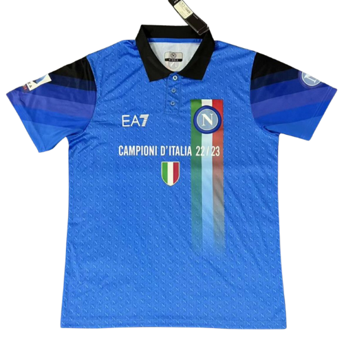 MAILLOT NAPOLI SCUDETTO BLEU 22/23