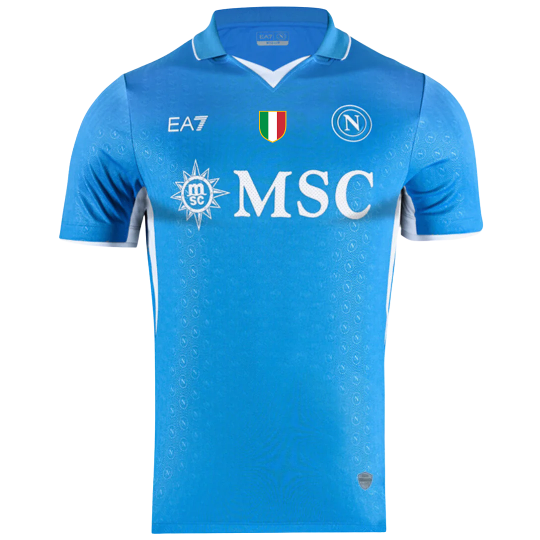 MAILLOT VICTOIRE DU SCUDETTO DOMICILE NAPOLI (PATCH OFFERT)