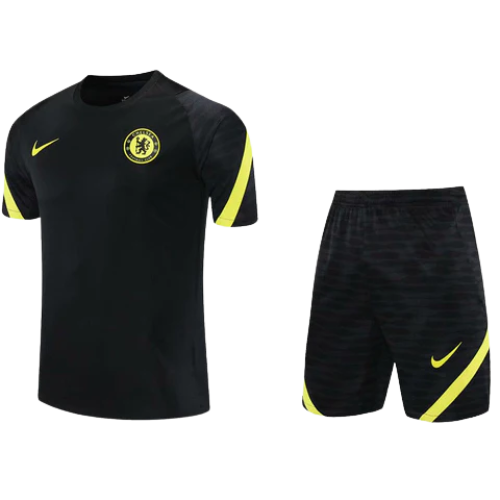KIT MAILLOT D'ENTRAÎNEMENT + SURVÊTEMENT CHELSEA 2021/22