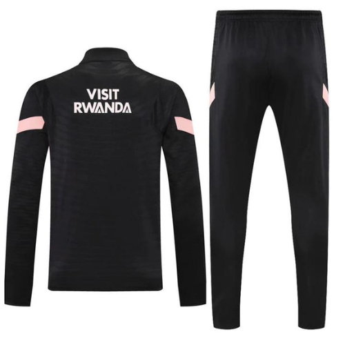 KIT SWEAT + SURVÊTEMENT NOIR ROSE PSG 2021/22