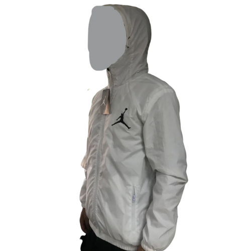 VESTE BLANCHE ZIPPÉE COUPE-VENT PSG X JORDAN 2021/22